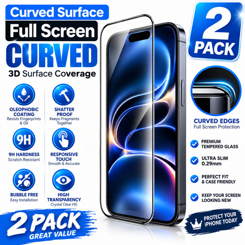 2pack tempered glass - glass, screen