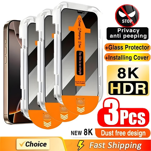 Privacy screen protector - 3x,